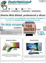 Diseño Web Global en tableta