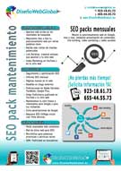 SEO packs mantenimiento mensual