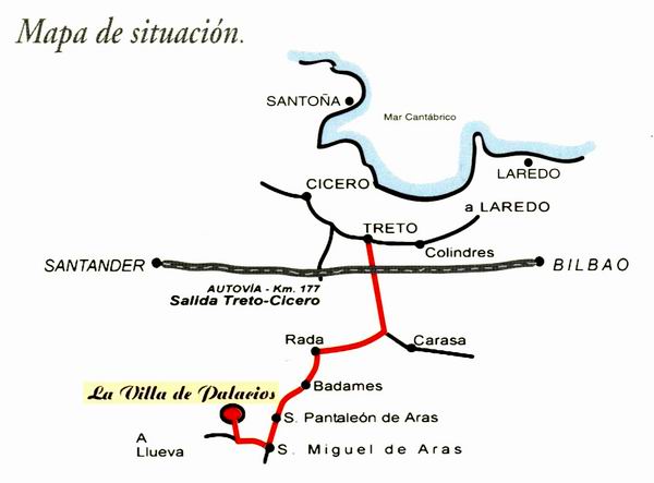 Mapa de Localización de la Casa Rural